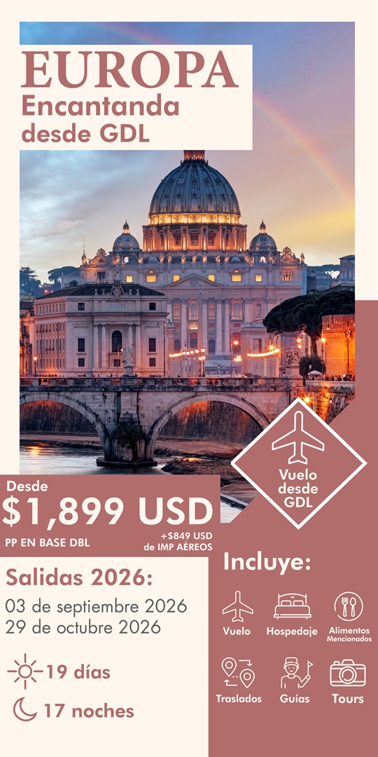 Europa Encantada desde GDL